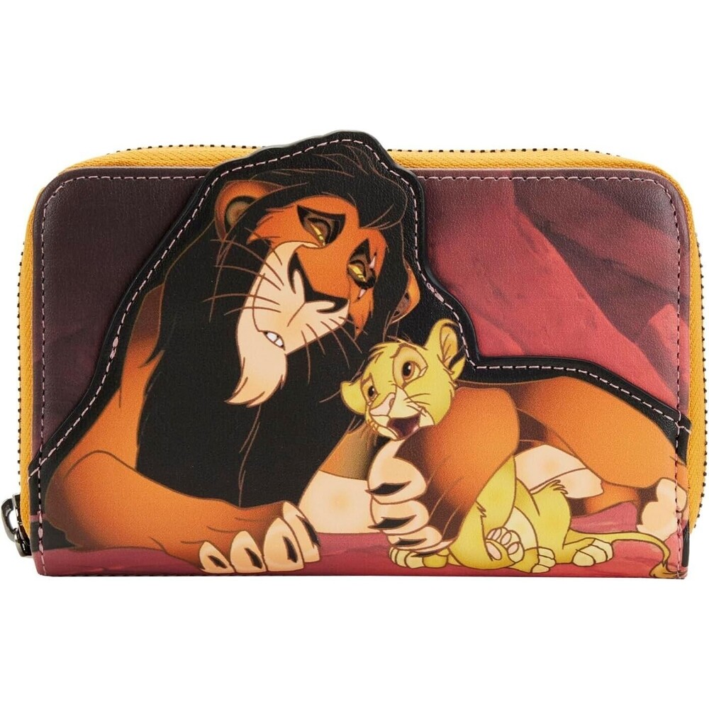 Disney Loungefly The Lion King Villains SCAR Zip Around Wallet NEW
